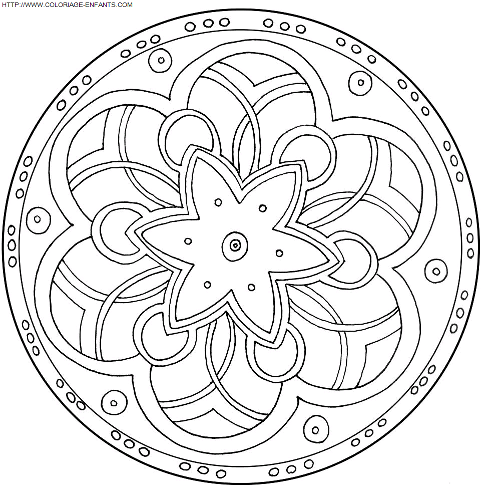 dibujo Mandala