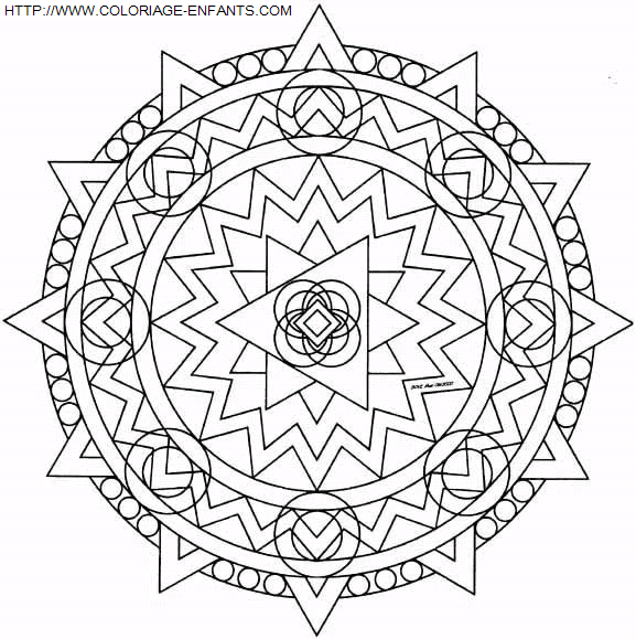 dibujo Mandala