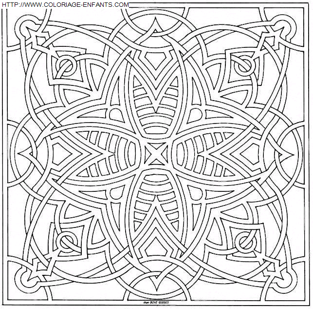 dibujo Mandala