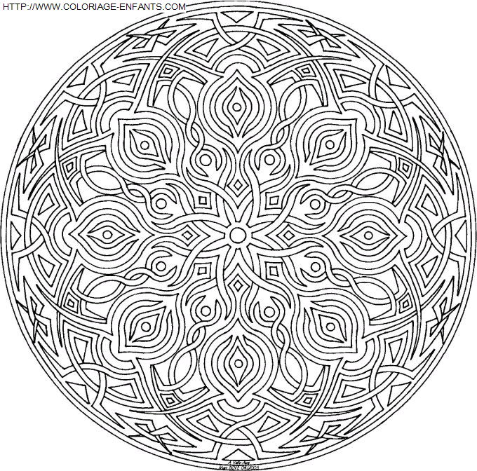 dibujo Mandala