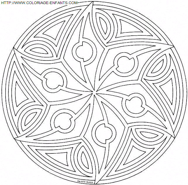 dibujo Mandala