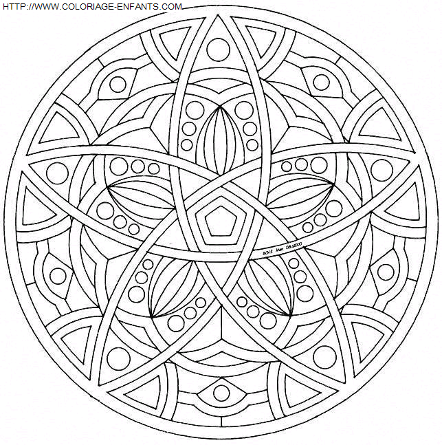 dibujo Mandala