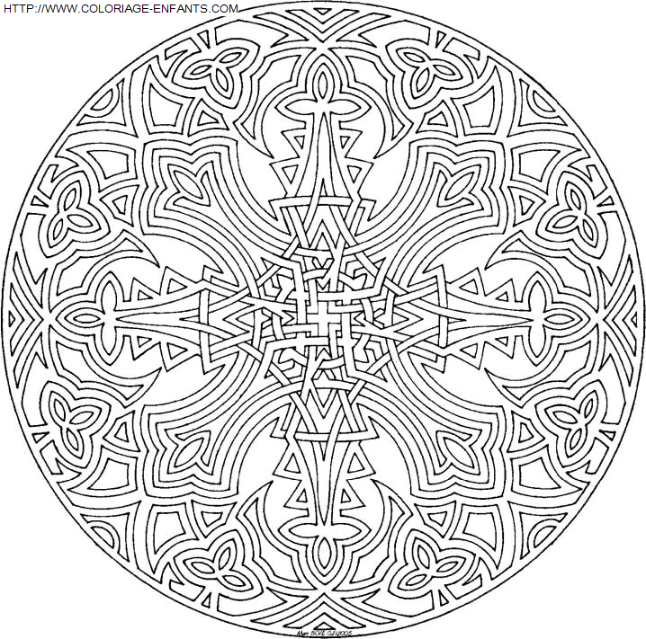 dibujo Mandala