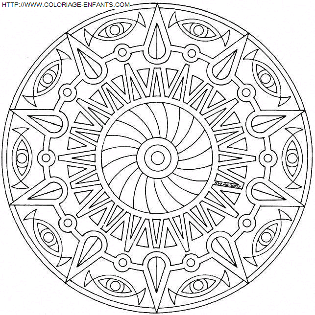 dibujo Mandala