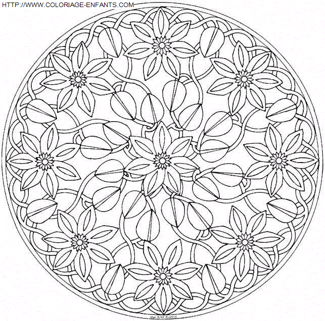 dibujo Mandala