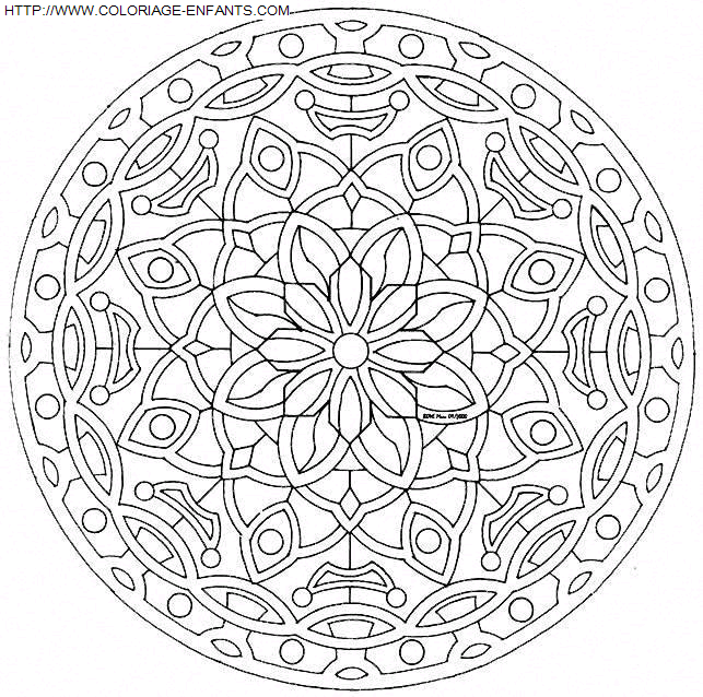 dibujo Mandala