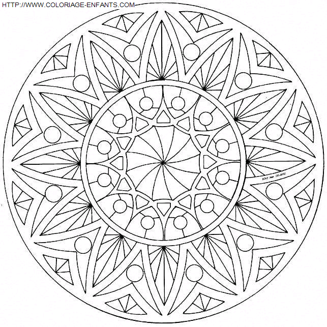 dibujo Mandala