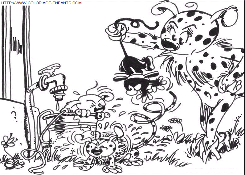 dibujo Marsupilami