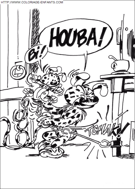 dibujo Marsupilami