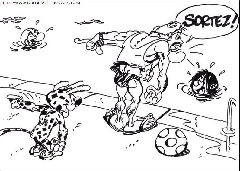 dibujo Marsupilami