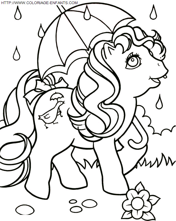 dibujo Mi pequeno Pony