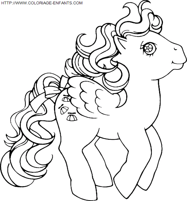 dibujo Mi pequeno Pony