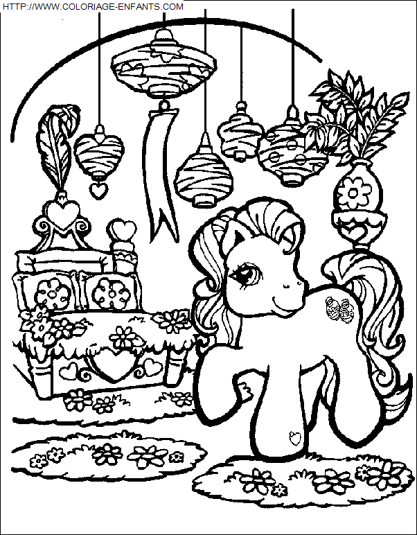 dibujo Mi pequeno Pony