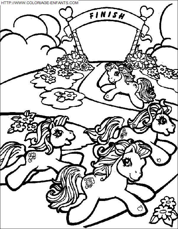 dibujo Mi pequeno Pony