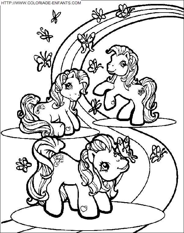 dibujo Mi pequeno Pony