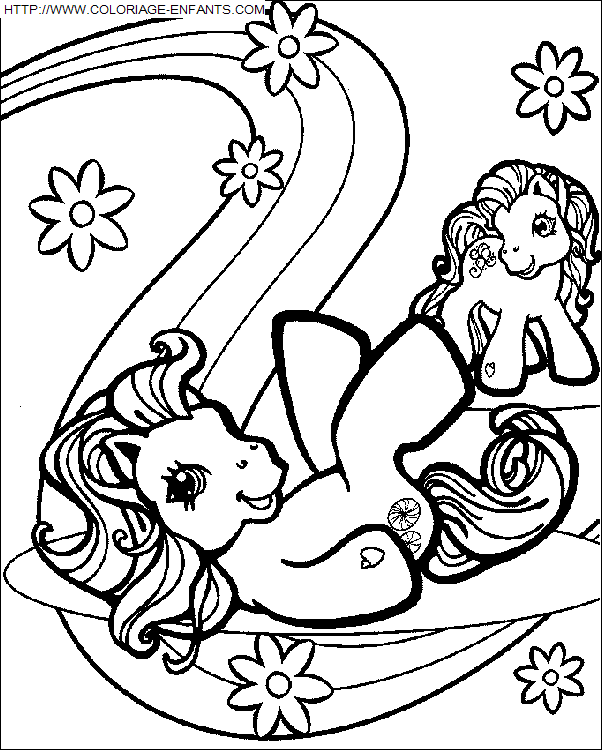 dibujo Mi pequeno Pony