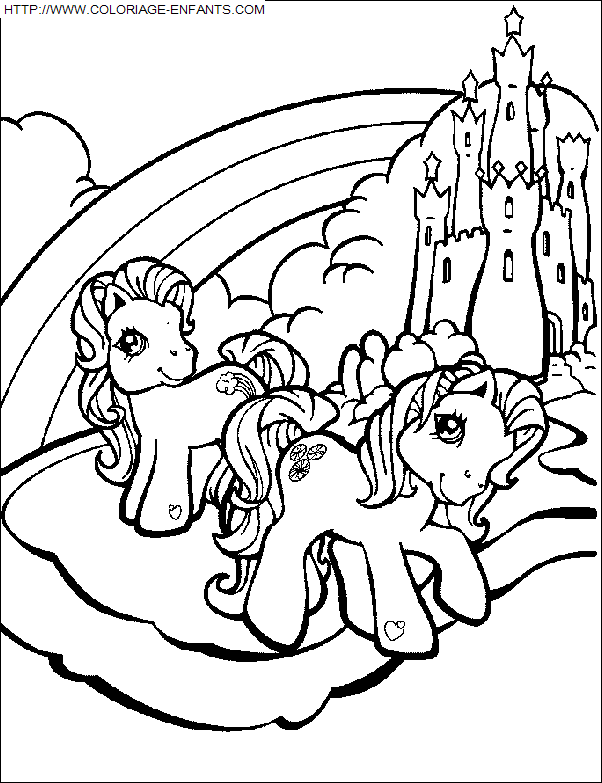 dibujo Mi pequeno Pony