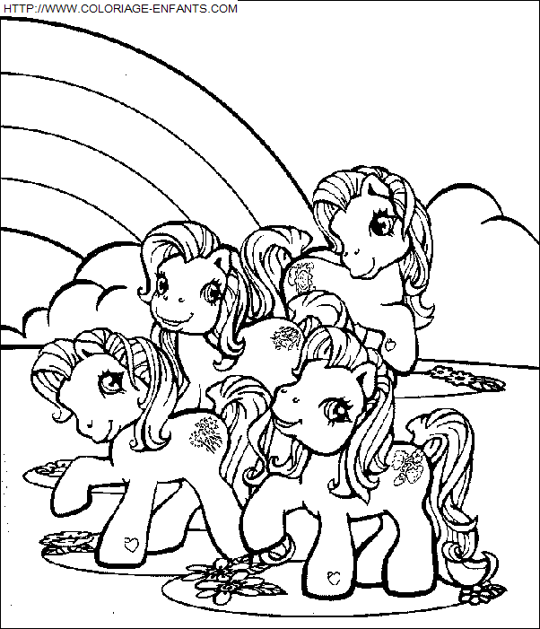 dibujo Mi pequeno Pony