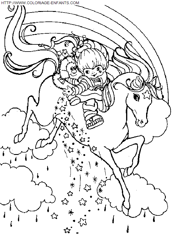 dibujo Rainbow Bright