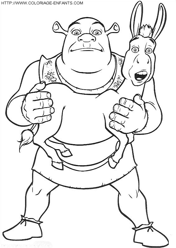 dibujo Shrek