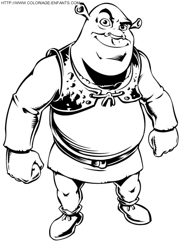 dibujo Shrek