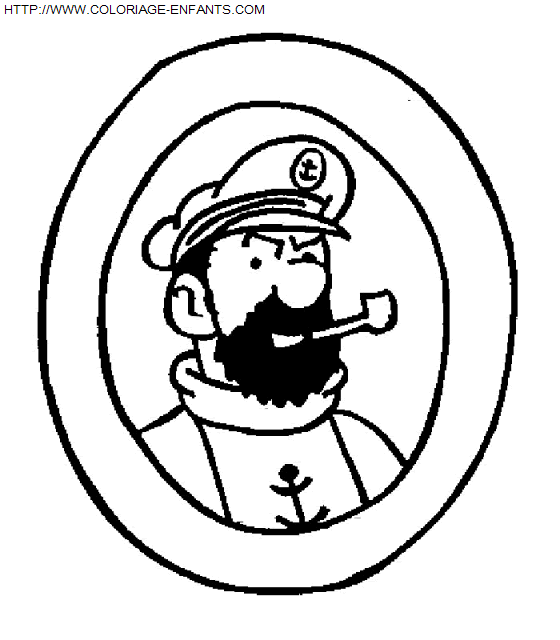 dibujo Tintin