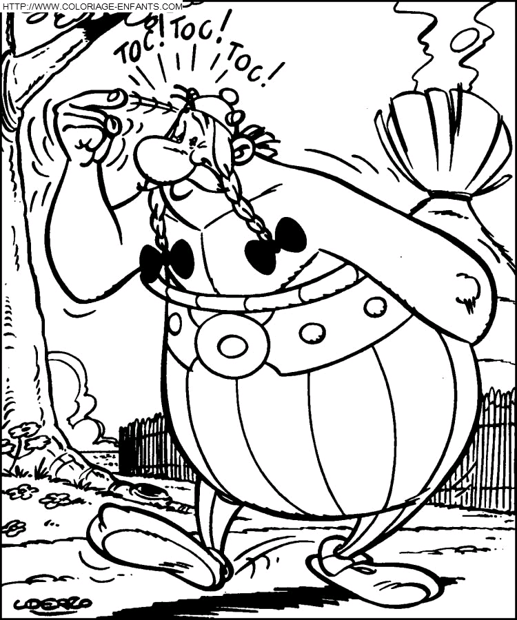 dibujo Asterix