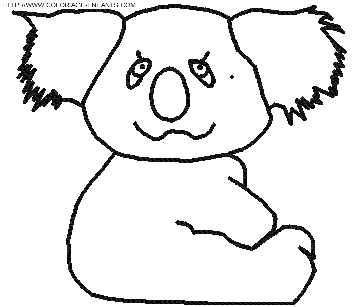 dibujo Koalas