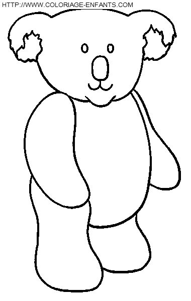 dibujo Koalas