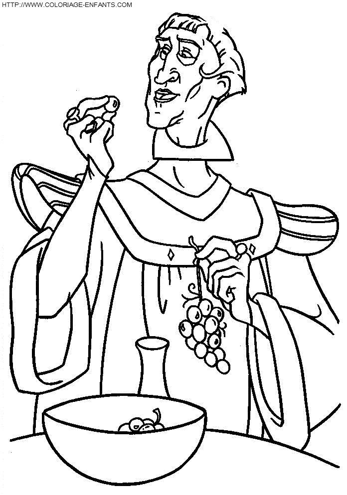 dibujo El jorobado de Notre Dame