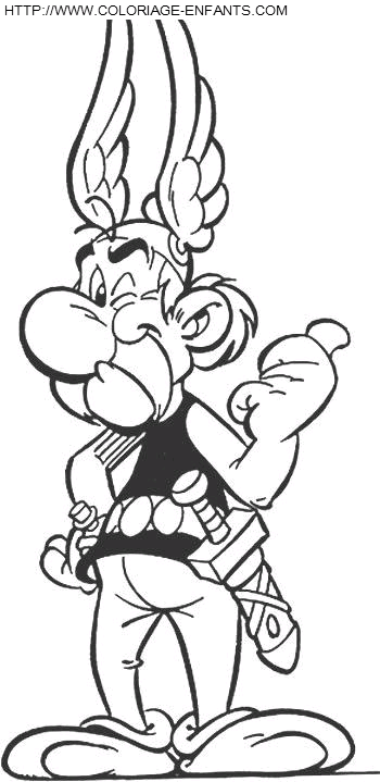 dibujo Asterix