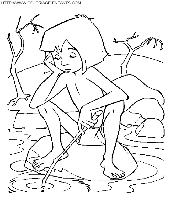 dibujo Libro de la selva