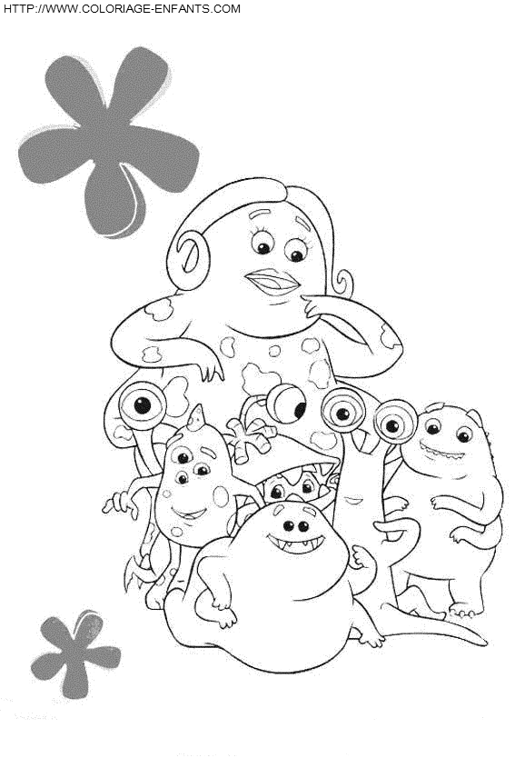 dibujo Monstruos