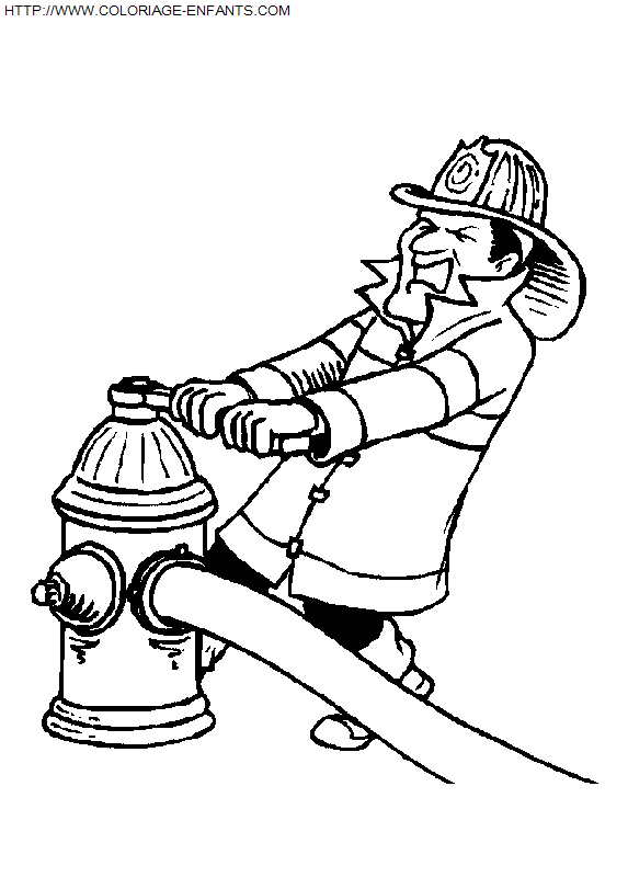 dibujo Bomberos