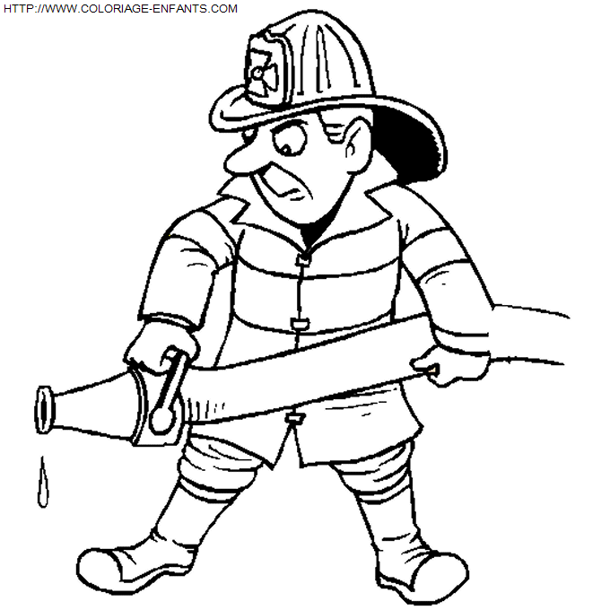 dibujo Bomberos