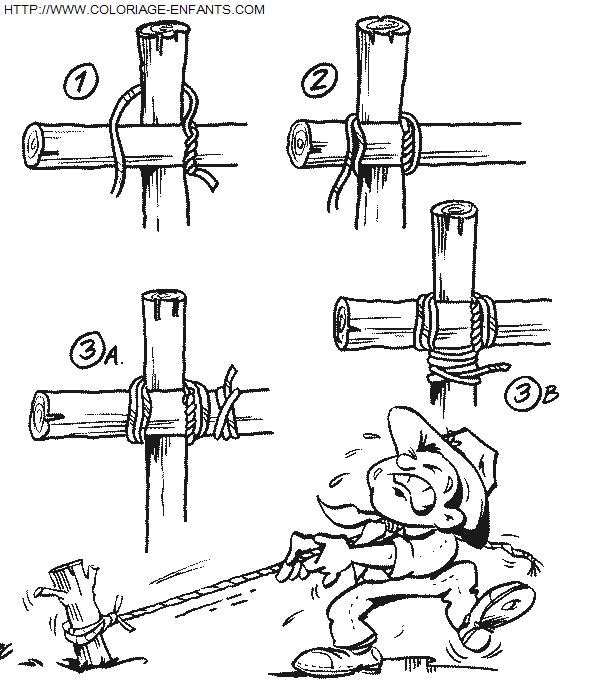 dibujo Scouts