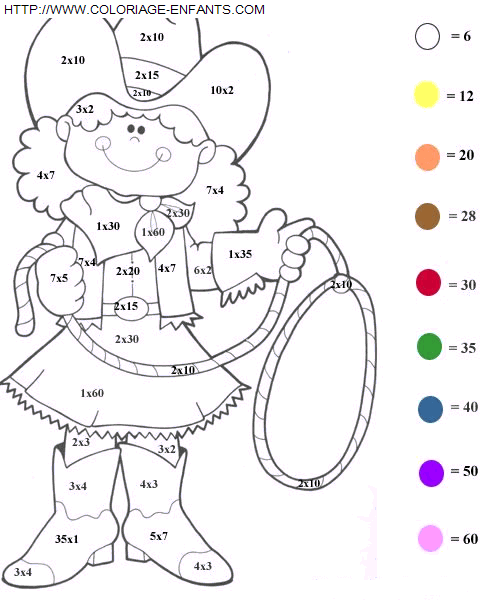 dibujo Multiplicaciones