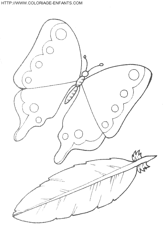 dibujo Mariposas