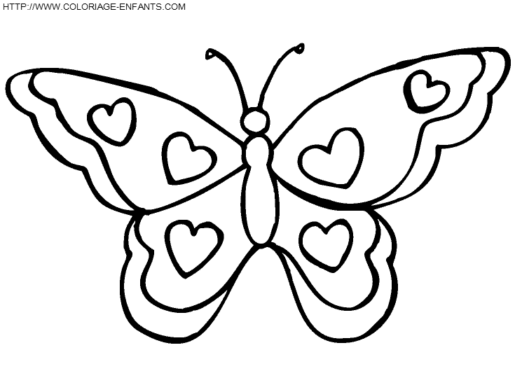 dibujo Mariposas