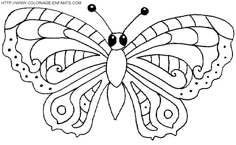 dibujo Mariposas