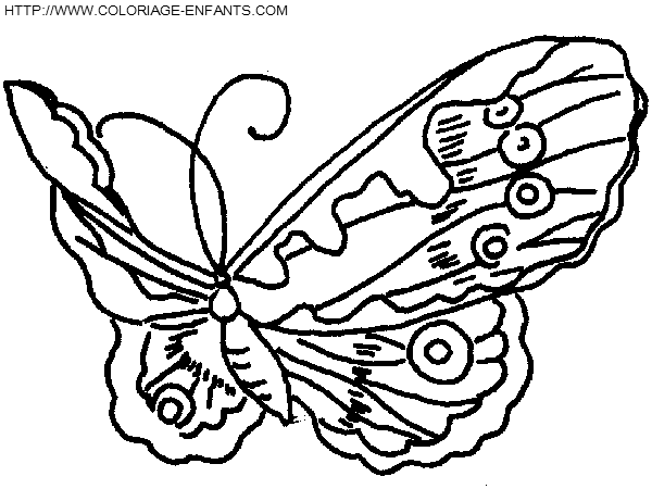 dibujo Mariposas