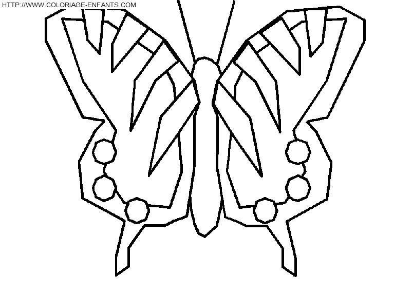 dibujo Mariposas