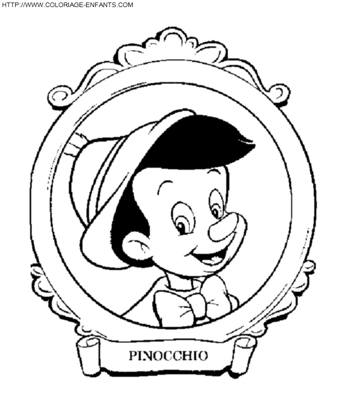 dibujo Pinocho