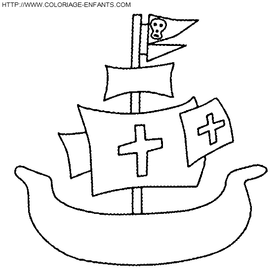 dibujo Piratas