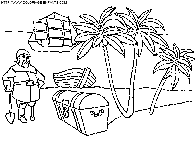 dibujo Piratas