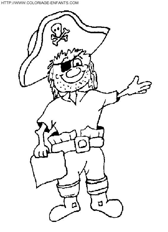 dibujo Piratas