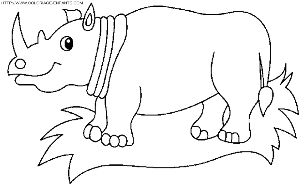 dibujo Rhinoceros