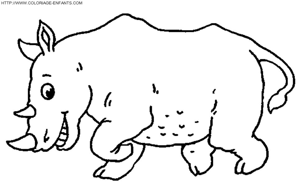 dibujo Rhinoceros