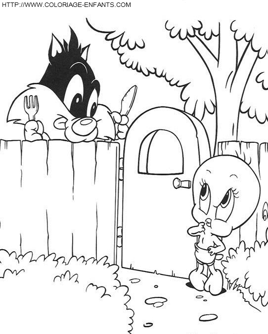 dibujo Baby Looney Tunes