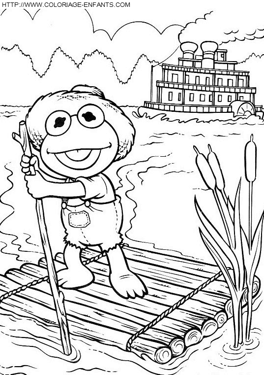 dibujo Baby Muppets